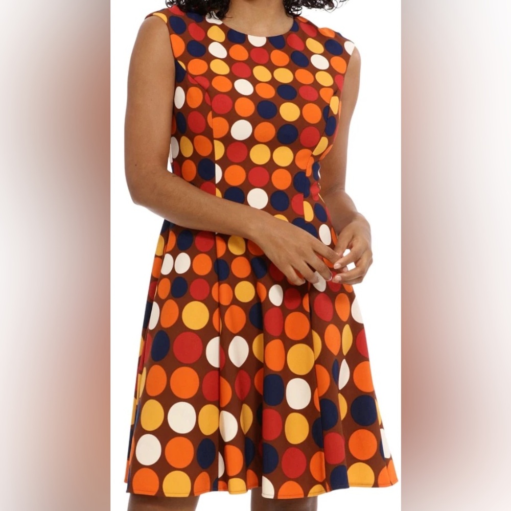 London Times
Women's Polka-Dot Fit & Flare Dress.
Size 6 - Picture 14 of 14